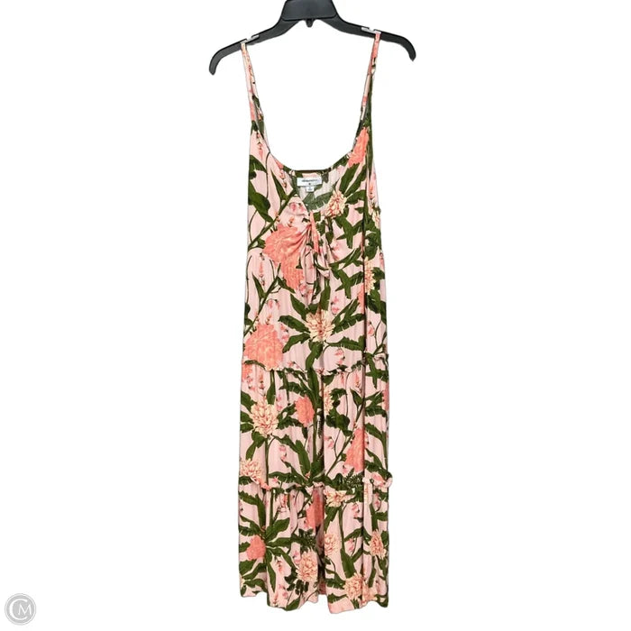 Dress Casual Maxi By Agua Bendita In Pink, Size: 1x