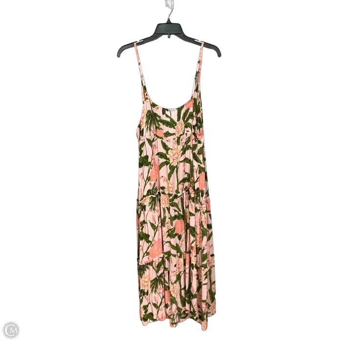 Dress Casual Maxi By Agua Bendita In Pink, Size: 1x
