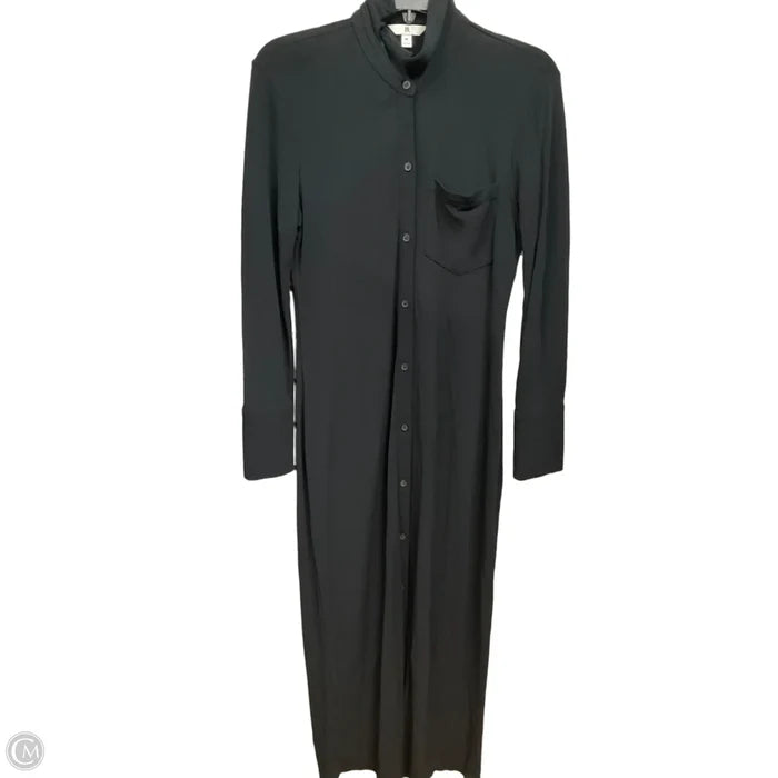 Dress Casual Maxi By Banana Republic In Black, Size: M