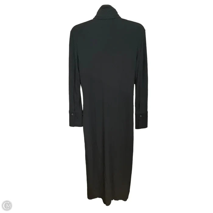 Dress Casual Maxi By Banana Republic In Black, Size: M