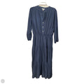 Dress Casual Maxi By Falls Creek In Navy, Size: M