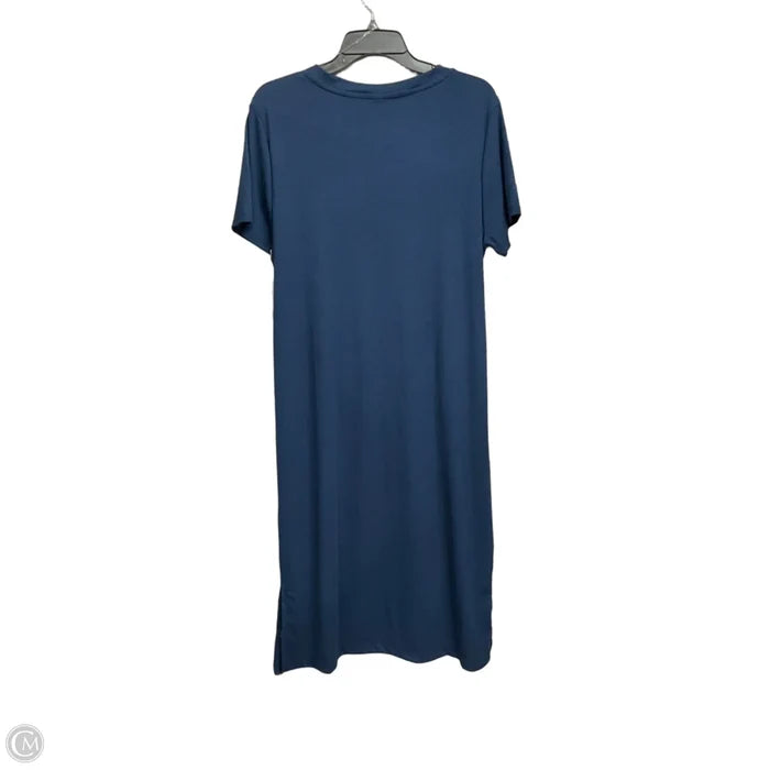 Dress Casual Maxi By Just Be In Navy, Size: Xl