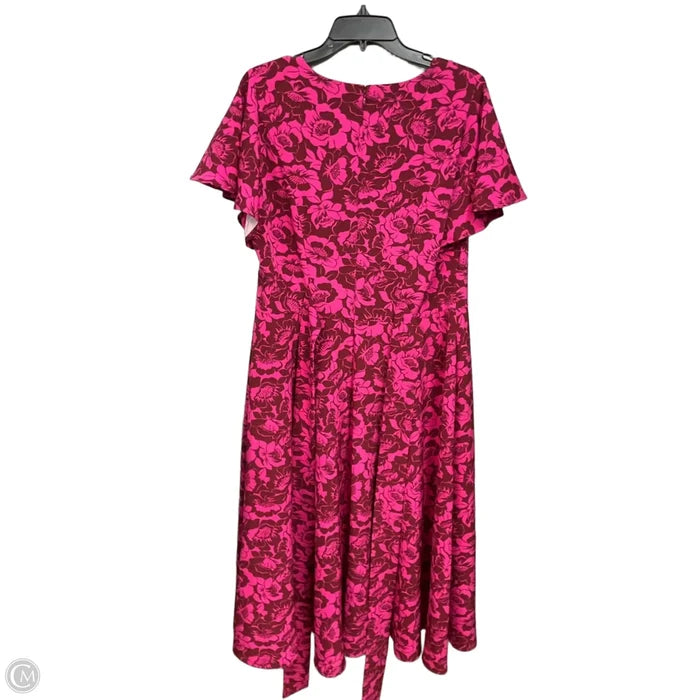 Dress Casual Maxi By Lane Bryant In Pink, Size: 2x