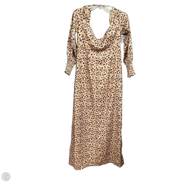 Dress Casual Maxi By Petal & Pup In Floral Print, Size: L