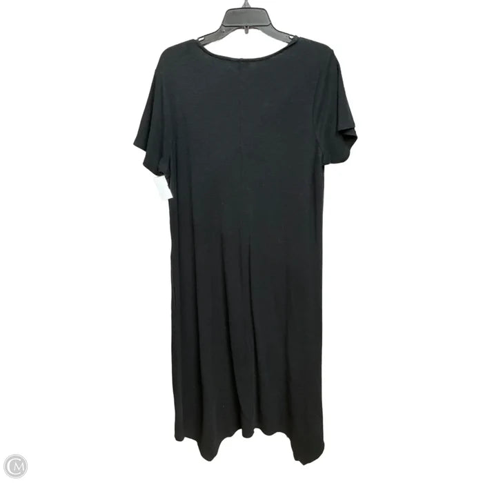 Dress Casual Maxi By Pure Jill In Black, Size: 1x