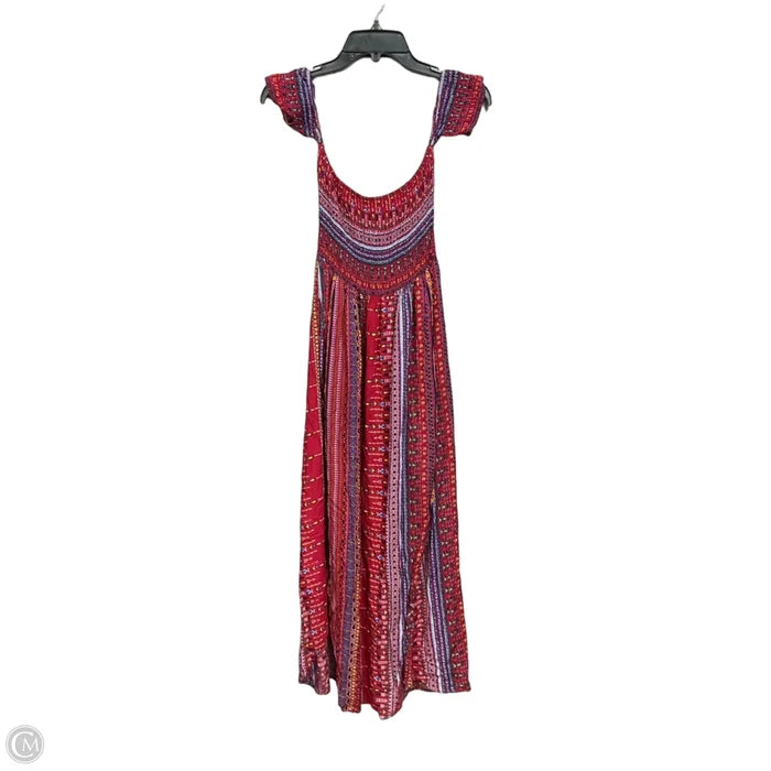Dress Casual Maxi By Shein In Red, Size: S