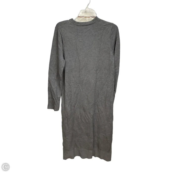 Dress Casual Maxi By Zara In Grey, Size: M