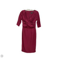Dress Casual Midi By Asos In Maroon, Size: M
