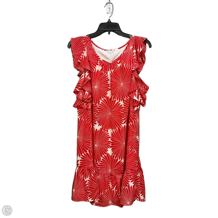 Dress Casual Midi By J. Crew In Floral Print, Size: S