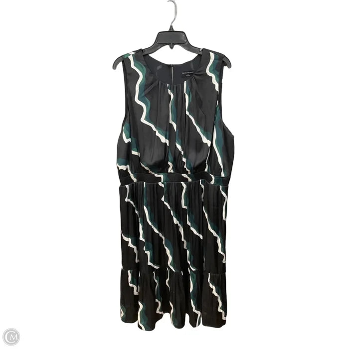 Dress Casual Midi By Lane Bryant In Black, Size: Xxl