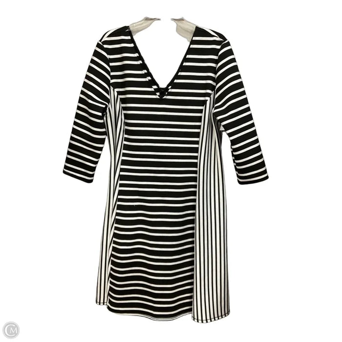 Dress Casual Midi By Lane Bryant In Striped Pattern, Size: 2x