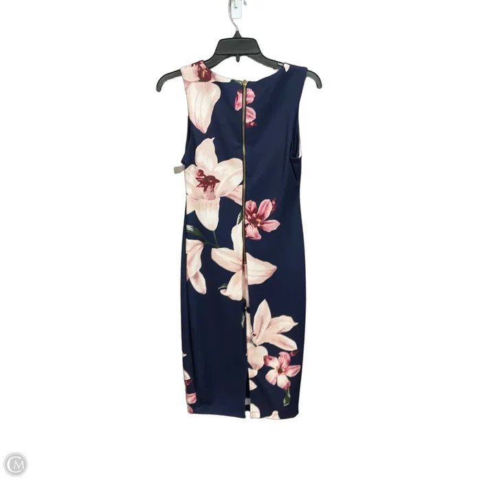 Dress Casual Midi By Premier Amour In Floral Print, Size: S