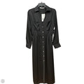 Dress Casual Midi By Zara In Black, Size: S