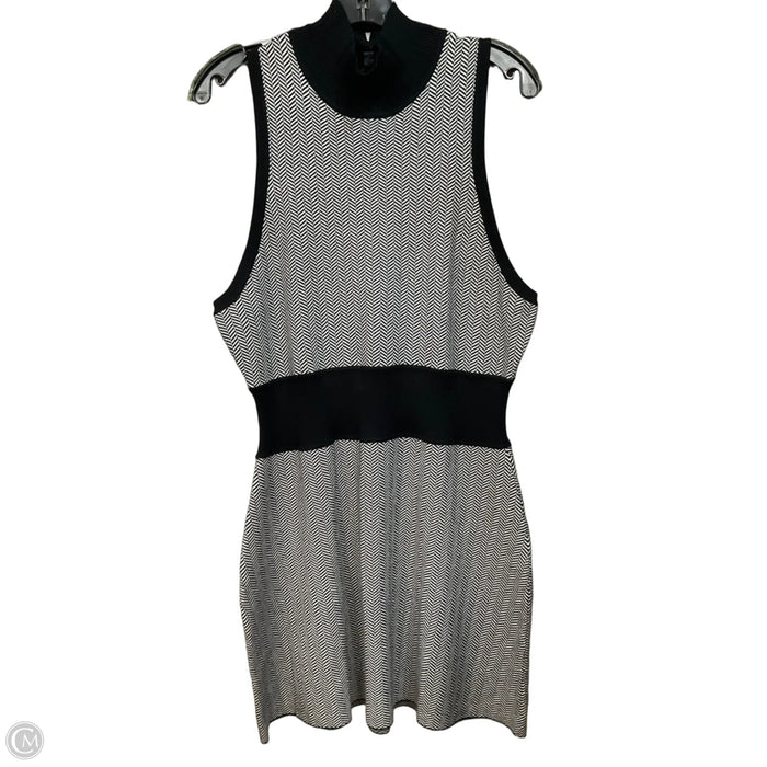 Dress Casual Short By Cma In Black & White, Size: Xl