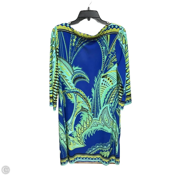 Dress Casual Short By Eci In Paisley Print, Size: Xl