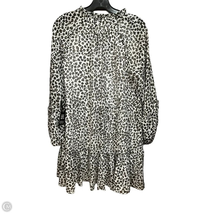 Dress Casual Short By Express In Animal Print, Size: M