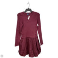 Dress Casual Short By Gap In Maroon, Size: L