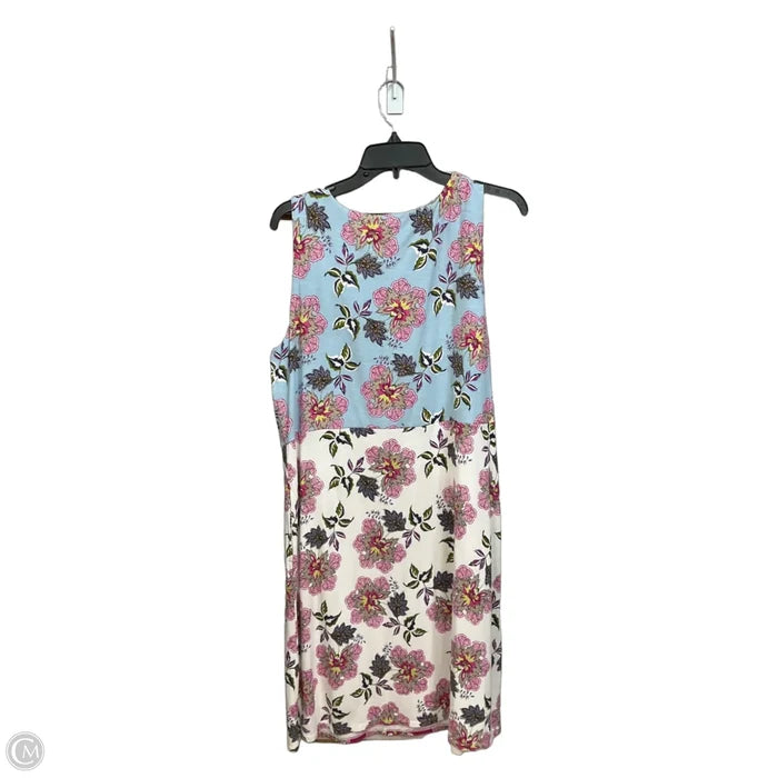 Dress Casual Short By J. Jill In Floral Print, Size: L