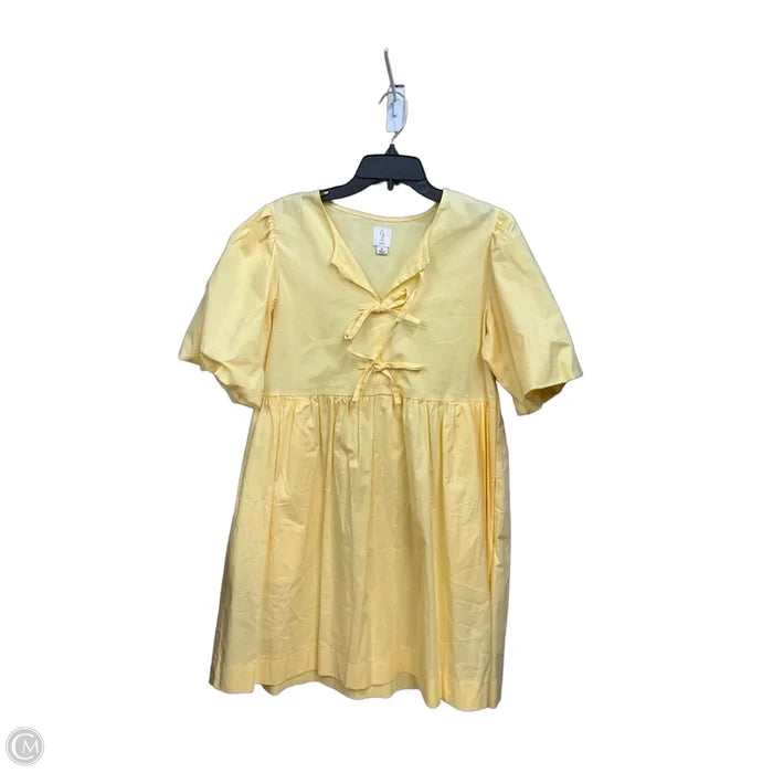 Dress Casual Short By Joie In Yellow, Size: S