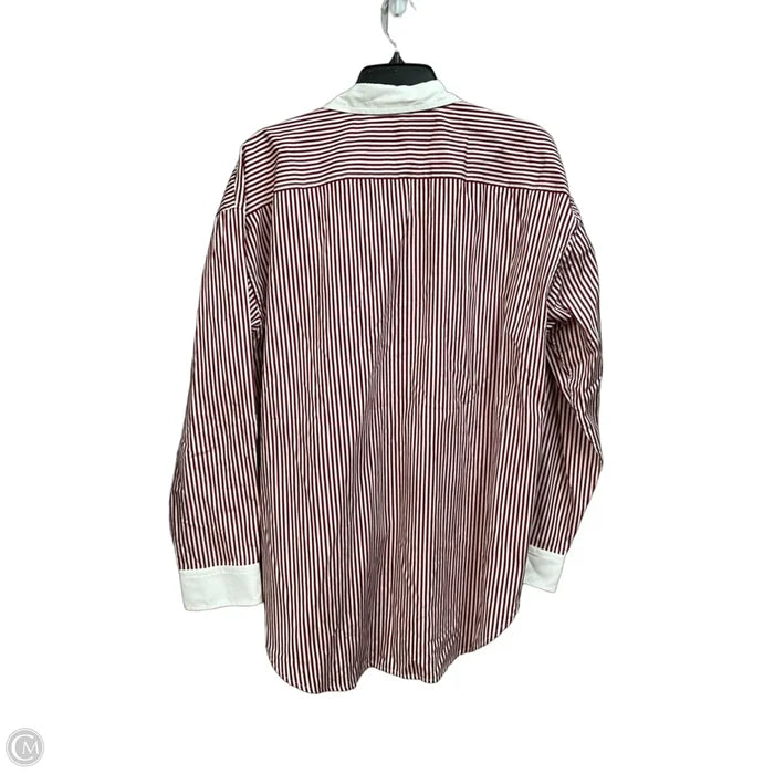 Dress Casual Short By Lauren By Ralph Lauren In Striped Pattern, Size: Xl