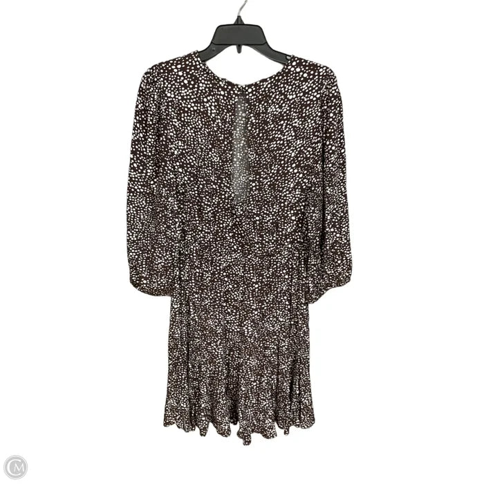 Dress Casual Short By Loft In Polkadot Pattern, Size: M