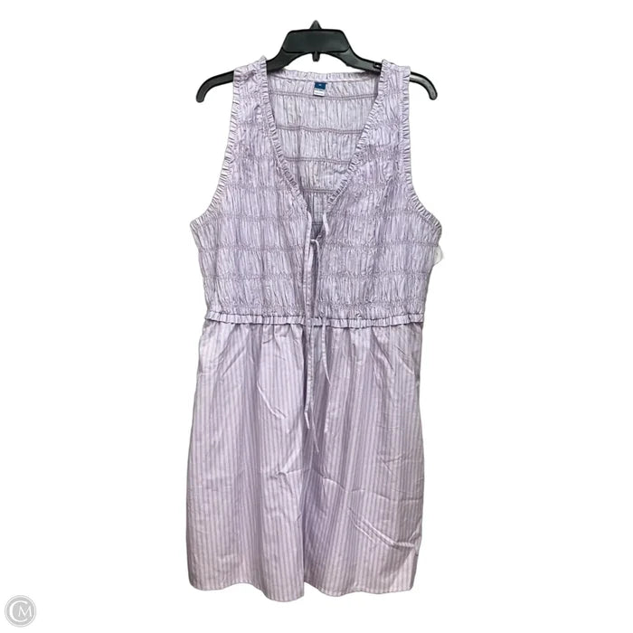 Dress Casual Short By Old Navy In Purple, Size: Xl