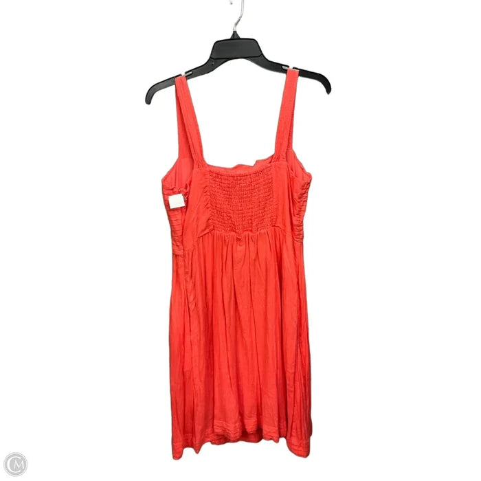 Dress Casual Short By Rachel Zoe In Coral, Size: M