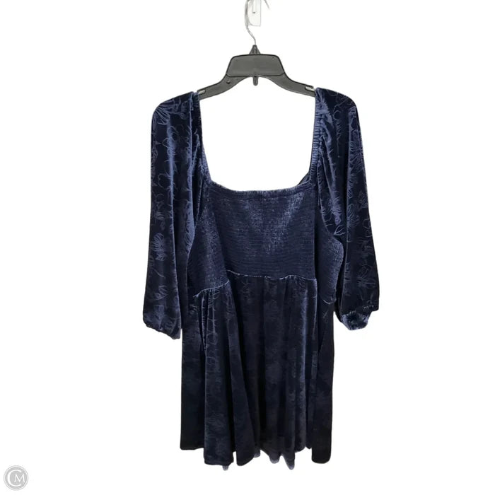 Dress Casual Short By Torrid In Blue, Size: 4x