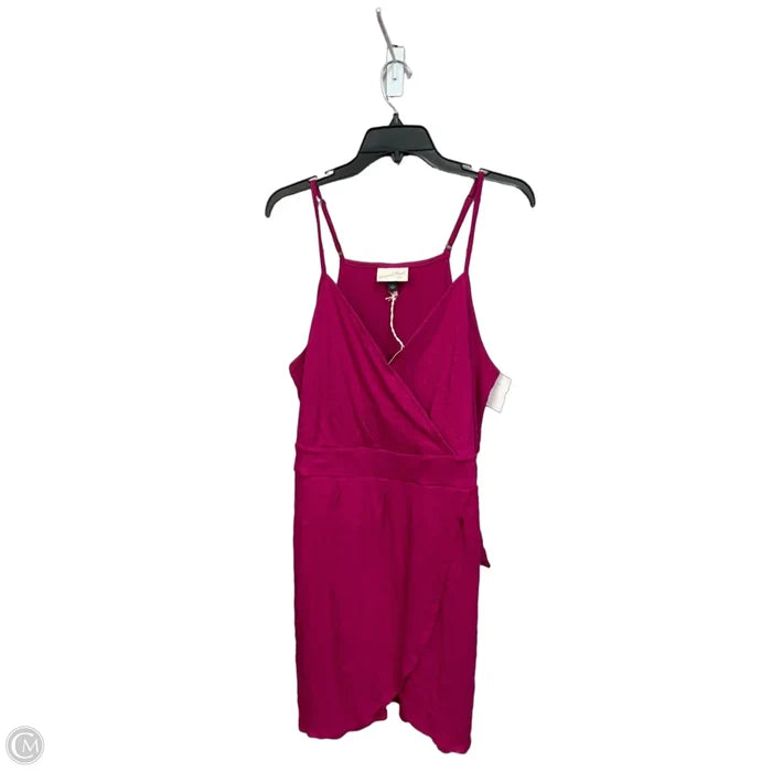 Dress Casual Short By Universal Thread In Purple, Size: L