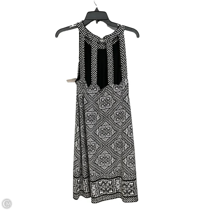 Dress Casual Short By White House Black Market In Black & White, Size: L