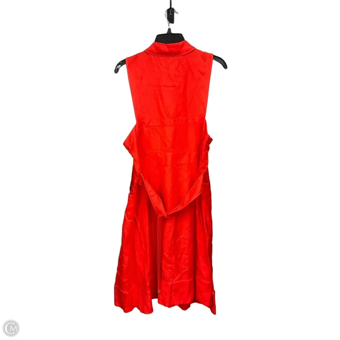 Dress Designer By Karl Lagerfeld In Orange, Size: Xl