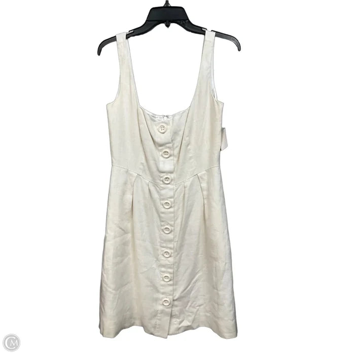 Dress Designer By Kate Spade In White, Size: M