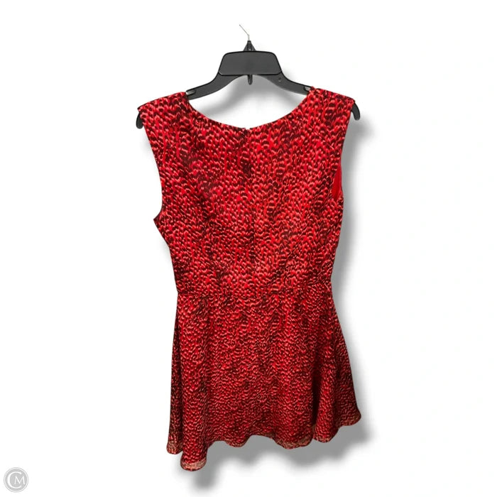 Dress Party Short By French Connection In Animal Print, Size: L