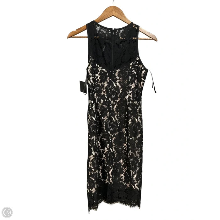 Dress Party Short By White House Black Market In Black & Cream, Size: 2