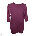 Dress Sweater By Calvin Klein In Purple, Size: M