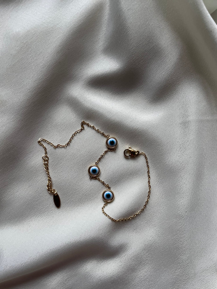 Evil Eye anklet