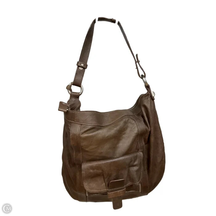 Handbag Leather By Clothes Mentor, Size: Large