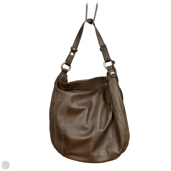 Handbag Leather By Clothes Mentor, Size: Large