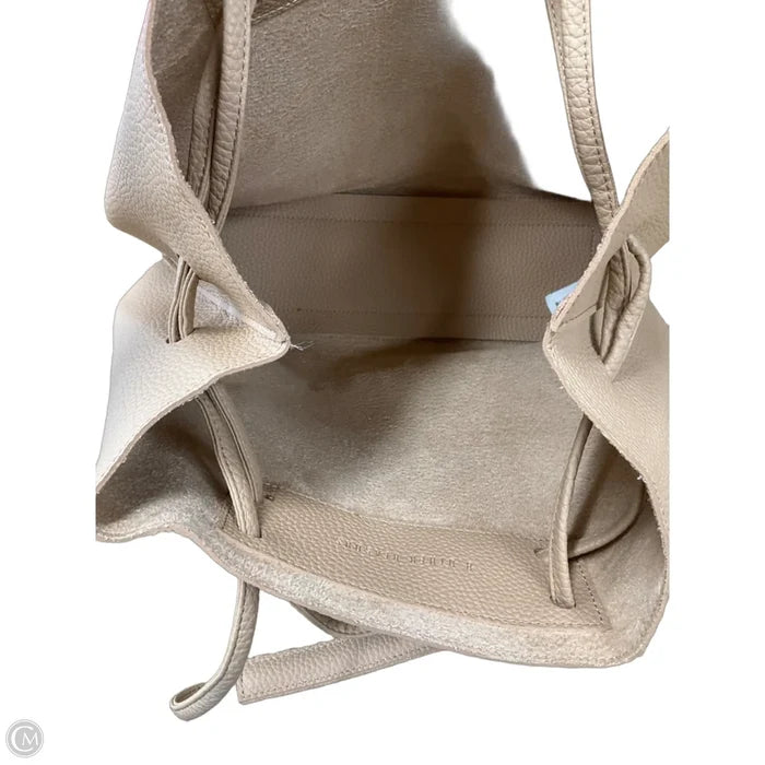 Handbag Leather By Clothes Mentor, Size: Medium