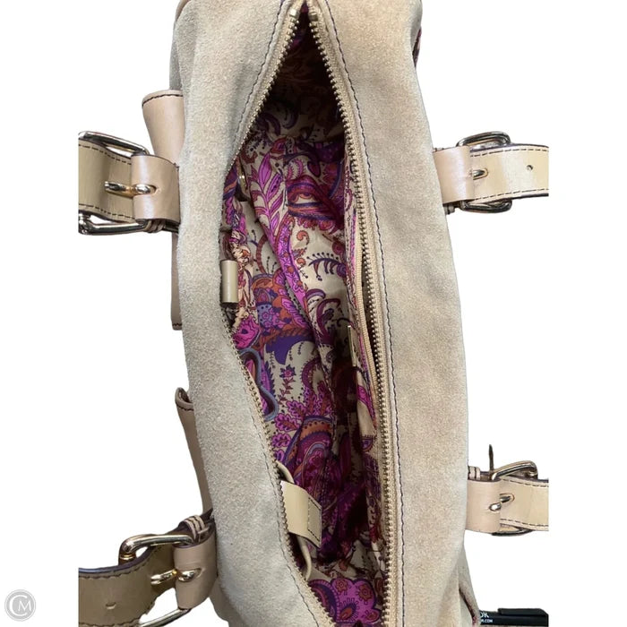 Handbag Leather By Maxx New York, Size: Small