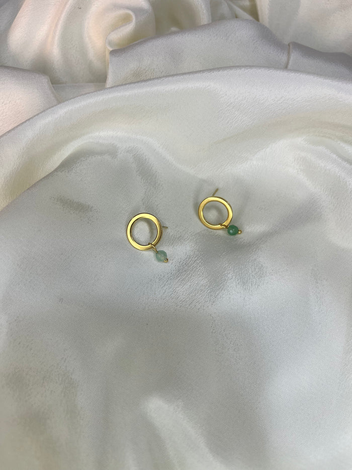 Hanging Hoop stud