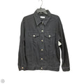 Jacket Denim By Loft In Black, Size: Xxs