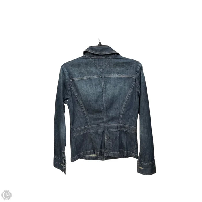 Jacket Denim By Tommy Hilfiger In Blue Denim, Size: S