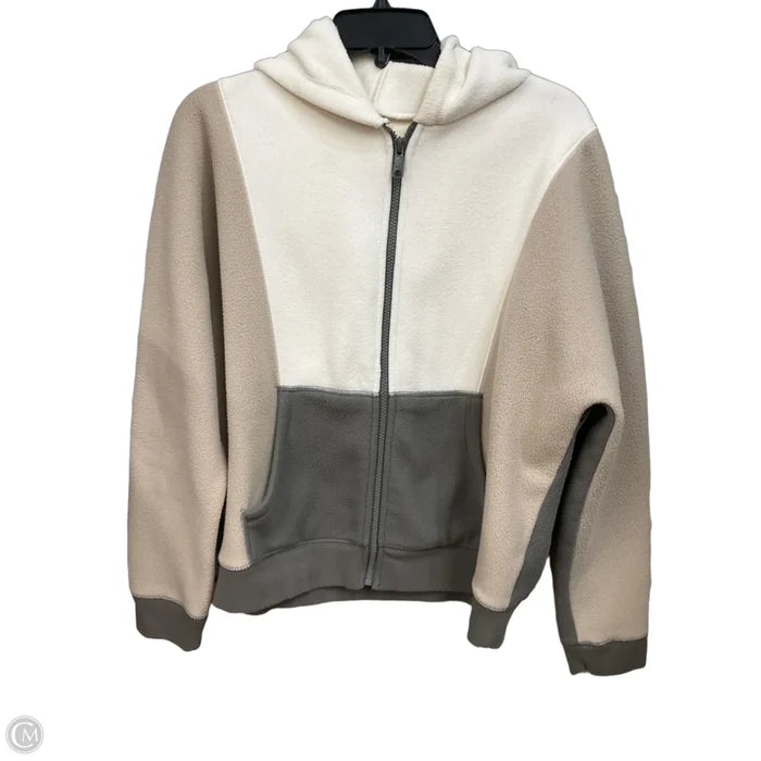 Jacket Faux Fur & Sherpa By Madewell In Multi-colored, Size: M