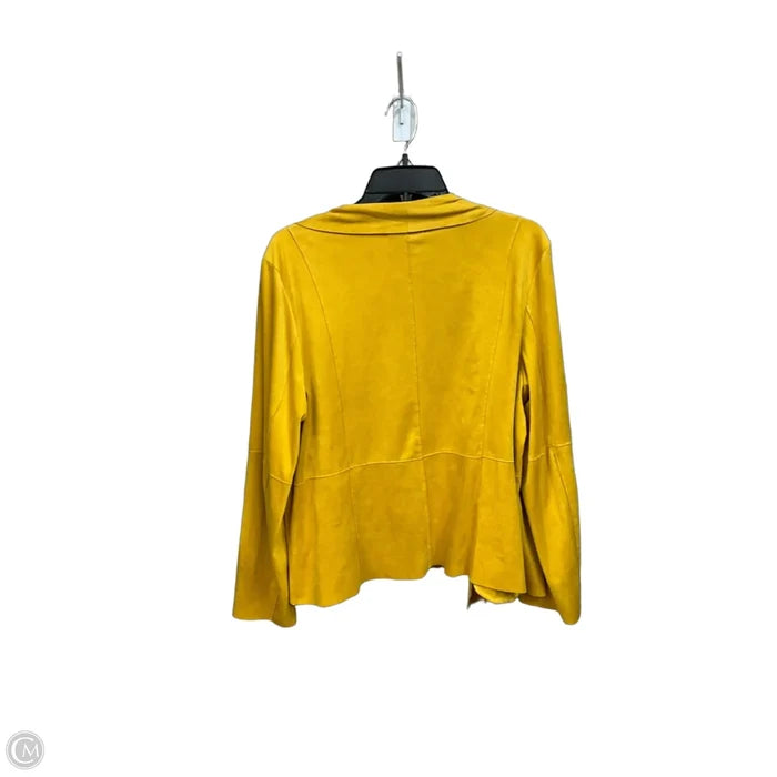 Jacket Other By Bagatelle In Yellow, Size: 1x
