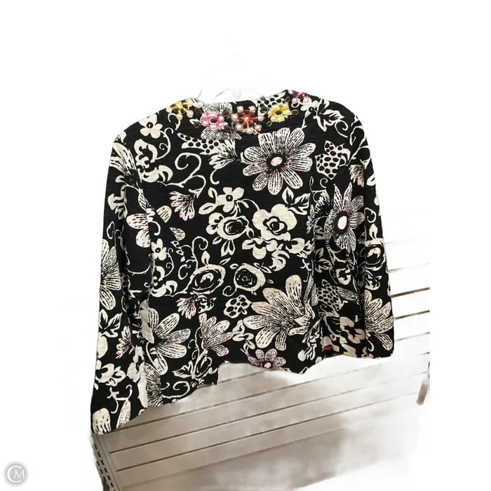 Jacket Other By Chicos In Multi-colored, Size: M