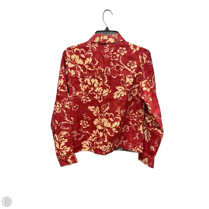 Jacket Other By Coldwater Creek In Red, Size: S