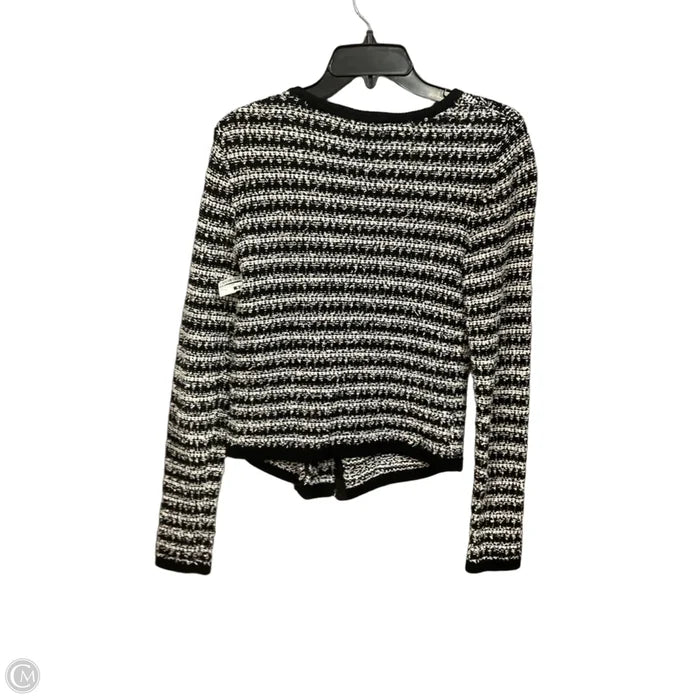 Jacket Other By Loft In Black & White, Size: Xs
