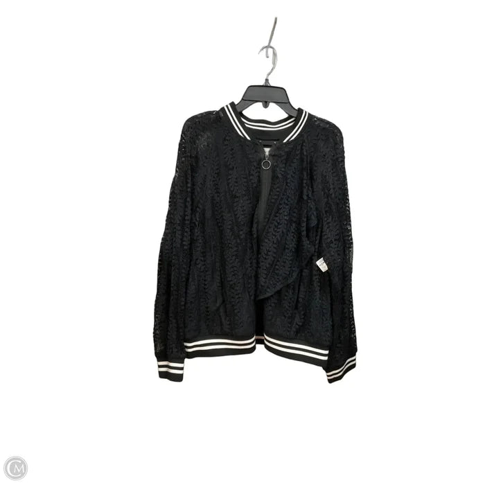 Jacket Other By Rachel Roy In Black, Size: 3x