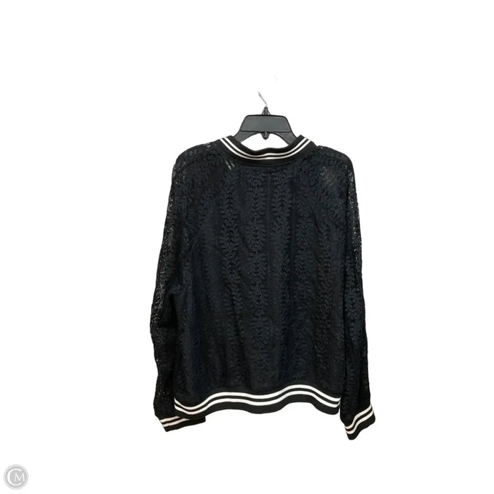 Jacket Other By Rachel Roy In Black, Size: 3x